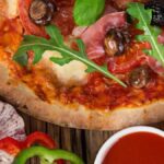 Savory Sensations: Create Delicious pizza dough recipe using 00 flour whole tomatoes and chimichurri